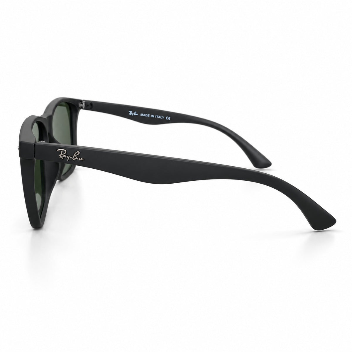 RB 4550 - SUNGLASS - MATTE BLACK - GREEN - POLARISED - SQUARE - LIGHTWEIGHT