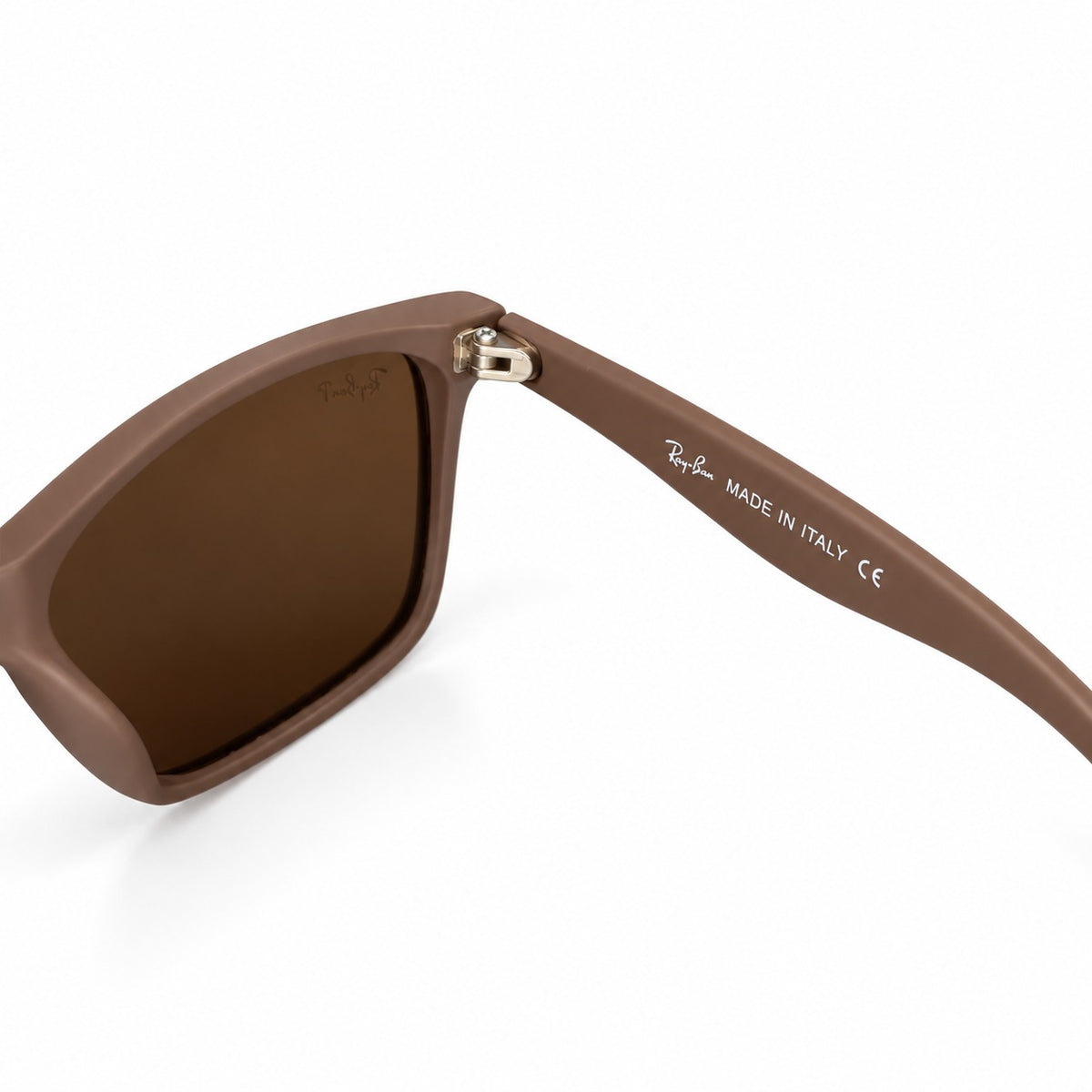 RB 4550 - MATTE BROWN - POLARISED - SQUARE - LIGHTWEIGHT