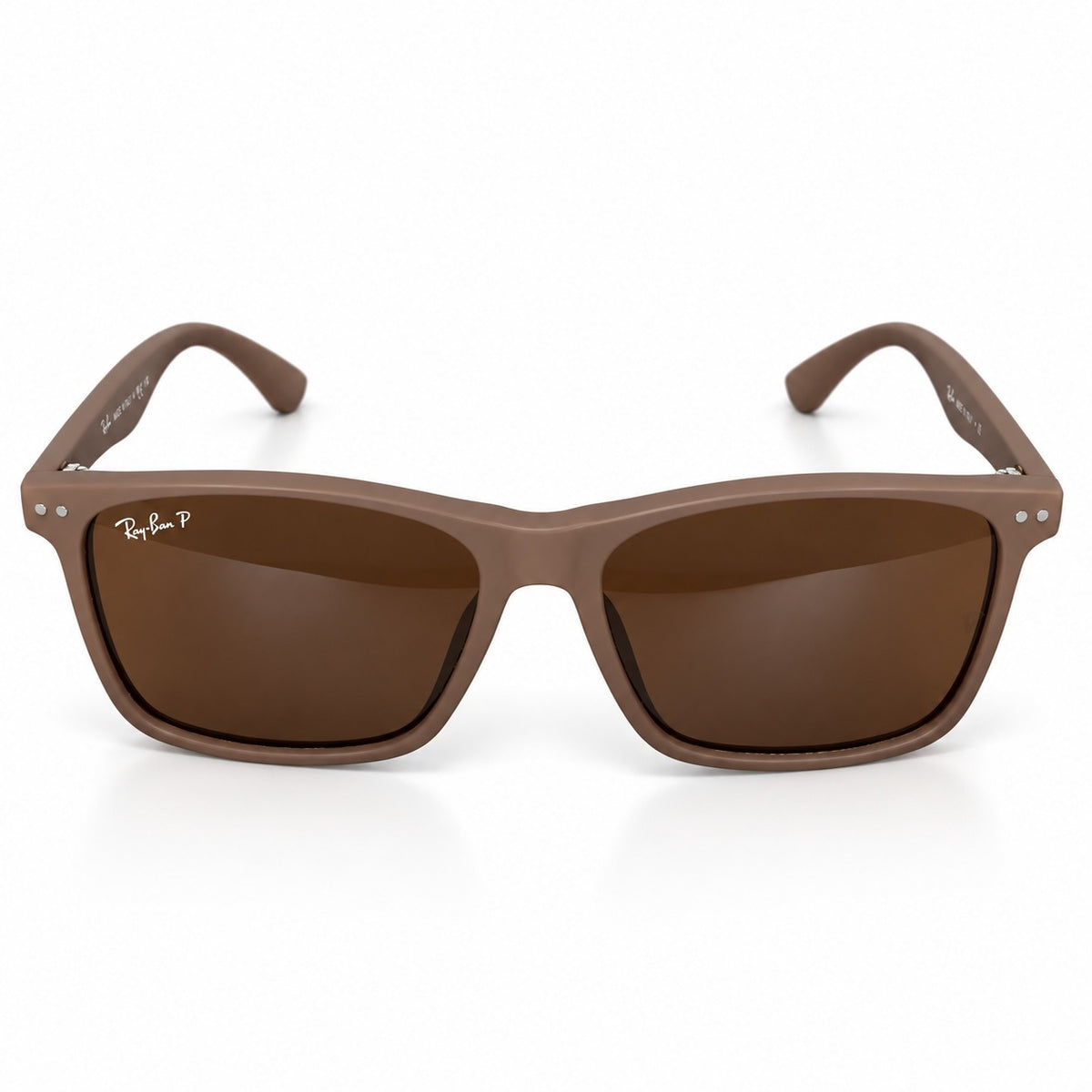 RB 4550 - MATTE BROWN - POLARISED - SQUARE - LIGHTWEIGHT