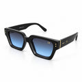 CK 98170 - MATTE BLACK - BLUE TWO TONE - BOLD - CUT SQUARE - SOFT