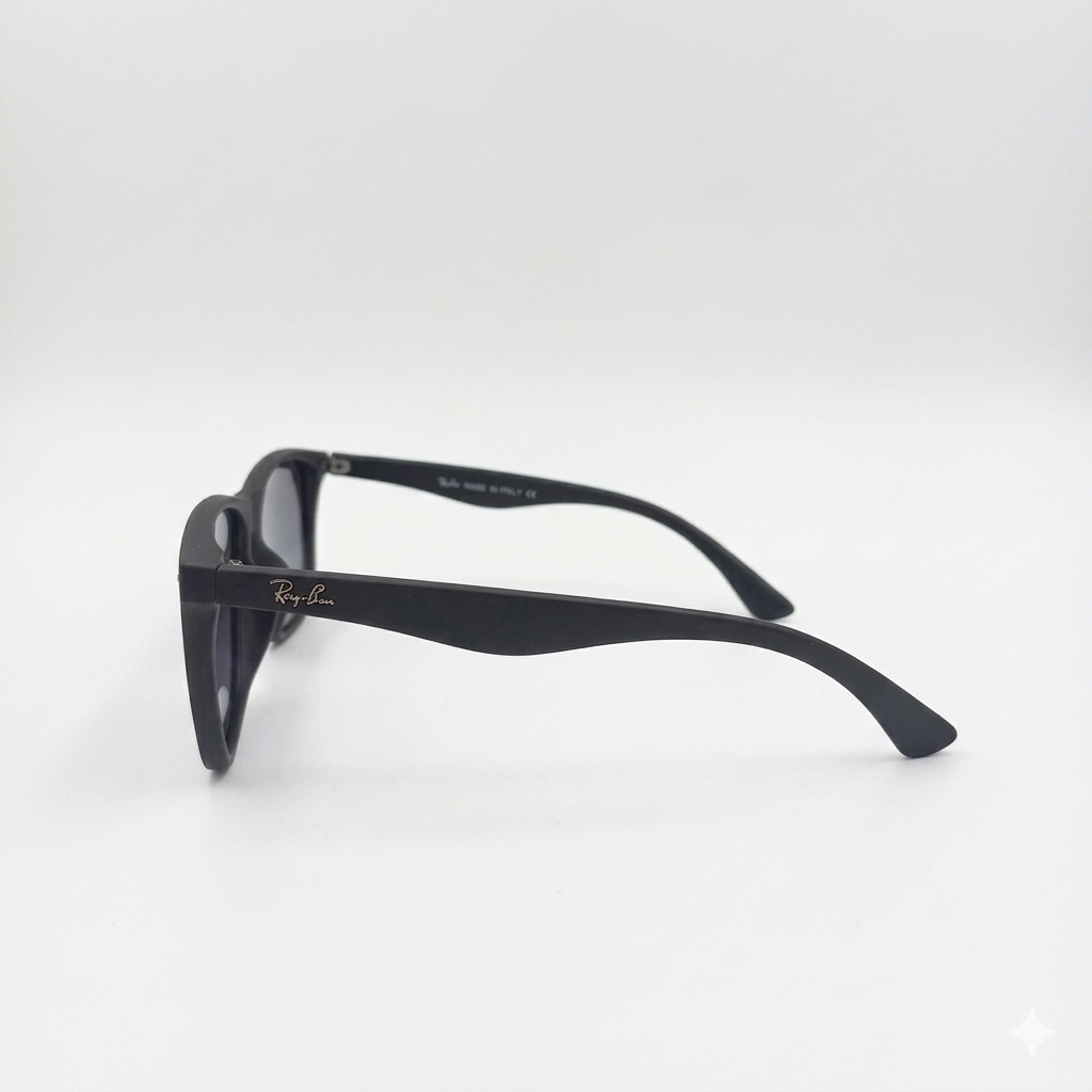 RB 4550 - SUNGLASS - SQUARE - POLARISED - ACETATE - MATTE BLACK - MEN