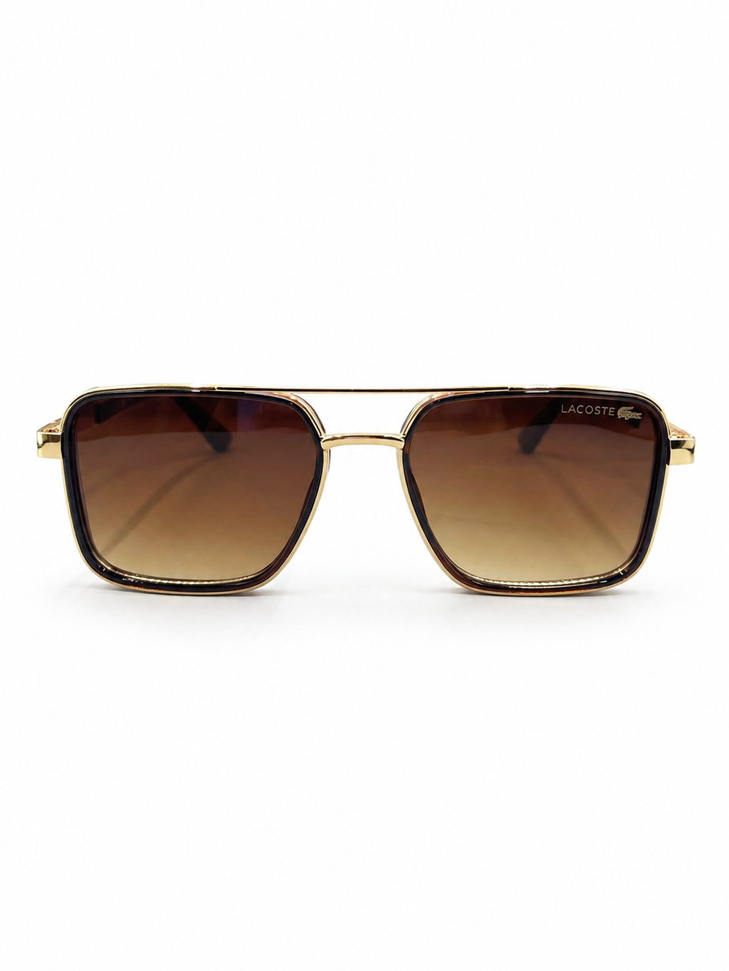 LACOSTE 58501 - SQUARE - DOUBLE BRIDGE - GOLDEN BROWN - PREMIUM