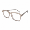 TR 8810 - EYEGLASS - ROUNDED SQUARE - MATTE GREY - FLEXIBLE - UNISEX