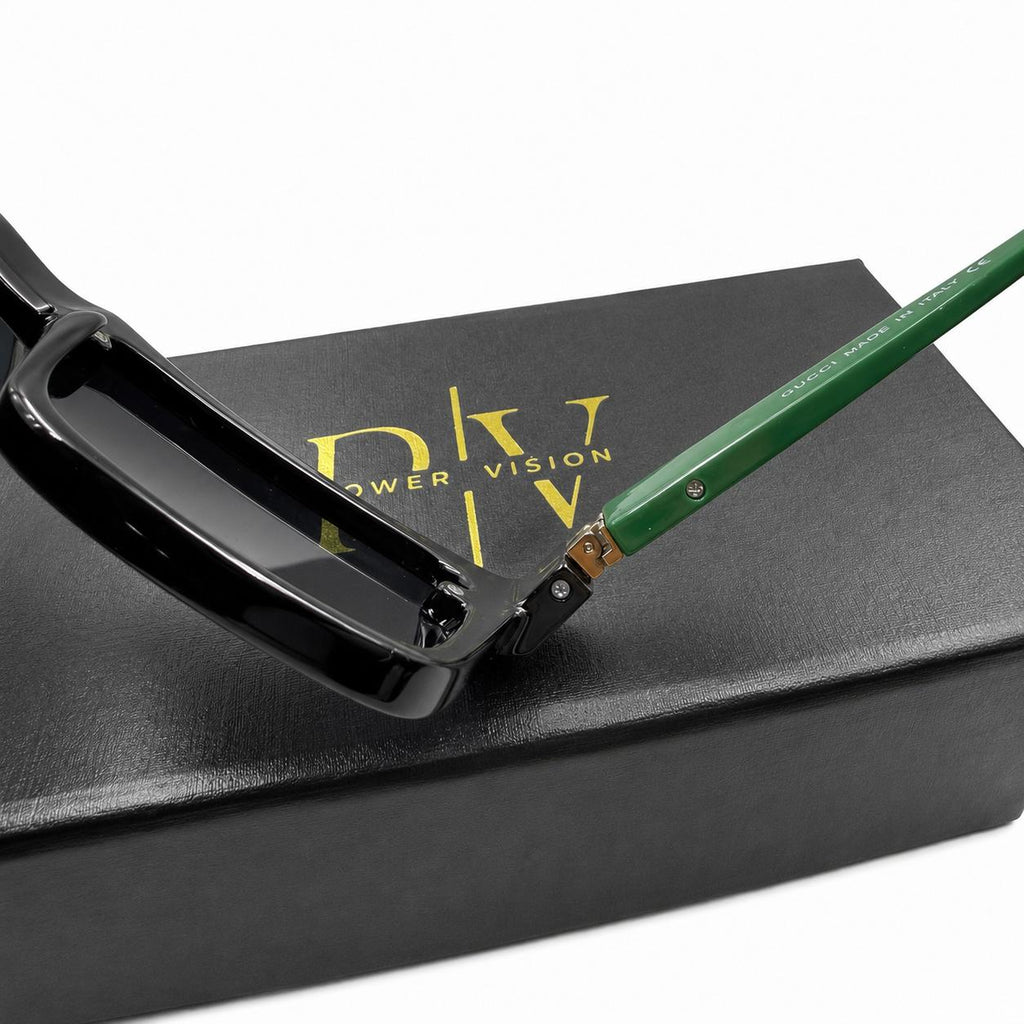 GC 8962 - SLEEK - BLACK - STRAIGHT BRIDGE - CONCILED SPRING - PREMIUM BRANDING