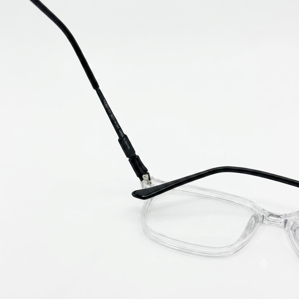 TR 251127 - EYEGLASS - SQUARE - TRANSPARENT - DAILYWEAR - UNISEX