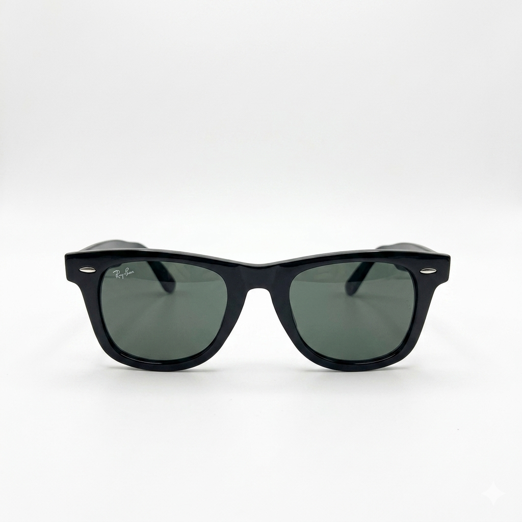 RB 2140 - WAYFARER- SQUARE - ACETATE - BLACK - PREMIUM