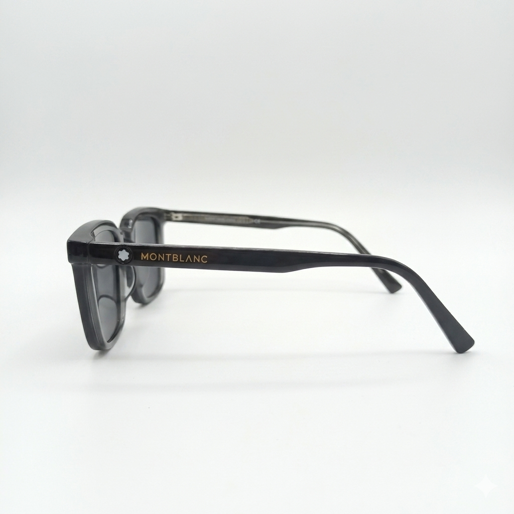 MB 7705 - SUNGLASS - SQUARE - BLACK - POLARISED - FLEXIBLE