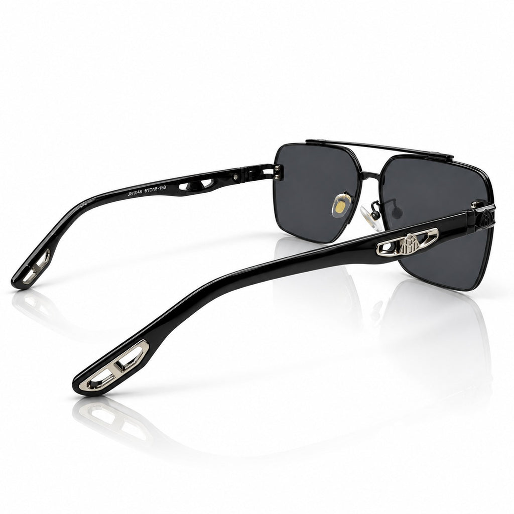 MAYBACH 104 - DOUBLE BRIDGE SQUARE - BLACK - CLEARANCE SALE