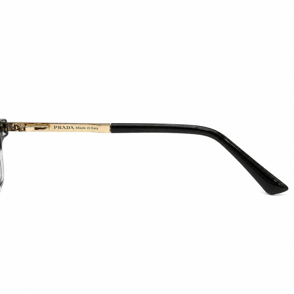 PR 98203 - SHADES - NAVIGATOR - DOUBLE BEAM - GLOSSY BLACK - TRANSPARENT - SPRING SIDES - QUALITY PREMIUM