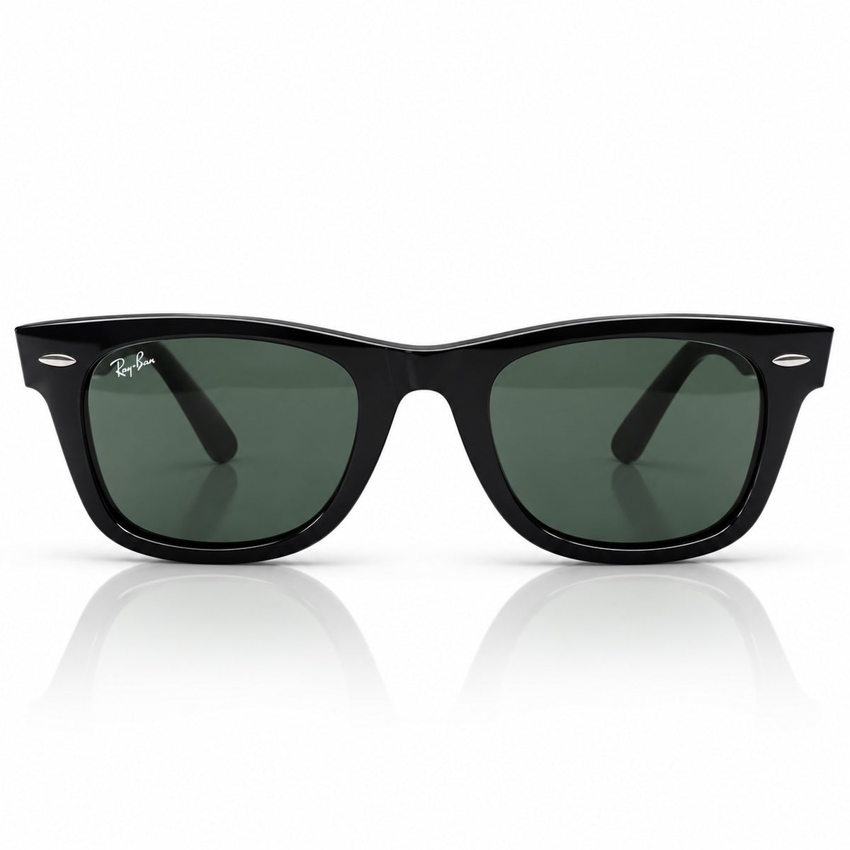 RB 2140 - CLASSIC WAYFARER - SQUARE - ACETATE - BLACK - HIGH QUALITY