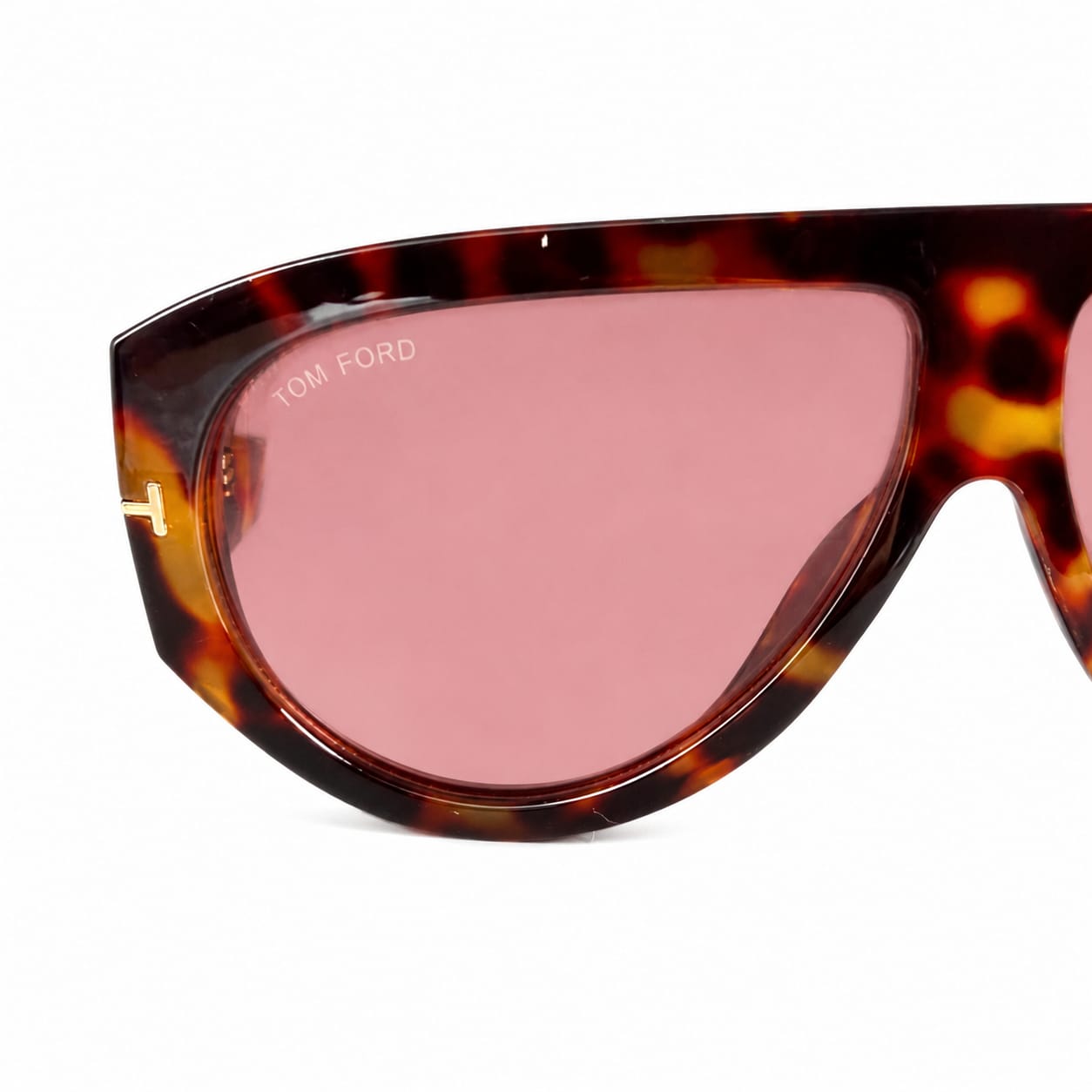 TF - OVERSIZE - TRENDY - SHEILD AVIATAR - TORTOISE - PINK - BOLD - PREMIUM