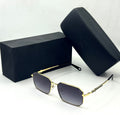 MAYBACH 2605 - SUNGLASS - SQUARE - METAL - GREY DOUBLE SHADED - PREMIUM