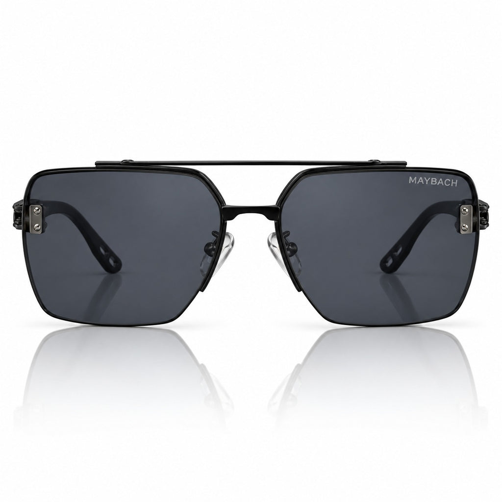 MAYBACH 104 - DOUBLE BRIDGE SQUARE - BLACK - CLEARANCE SALE