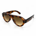 RAYBAN X AWGE 4925 - PUFFER - AVIATOR - TORTOISE + BROWN GRADIENT - ACETATE - HIGH QUALITY