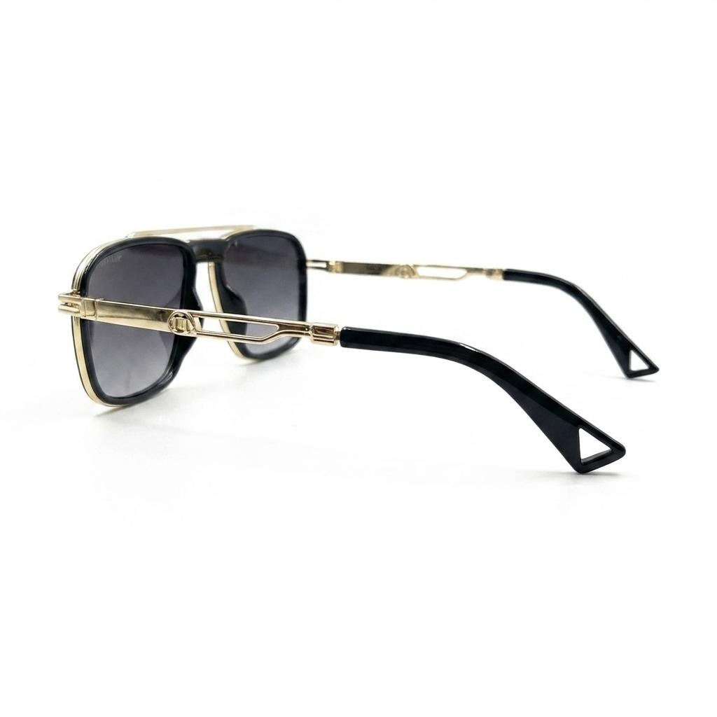 MAYBACH 2778 - SUNGLASS - OVERSIZE - NAVIGATOR SQUARE - GOLDEN BLACK - PREMIUM
