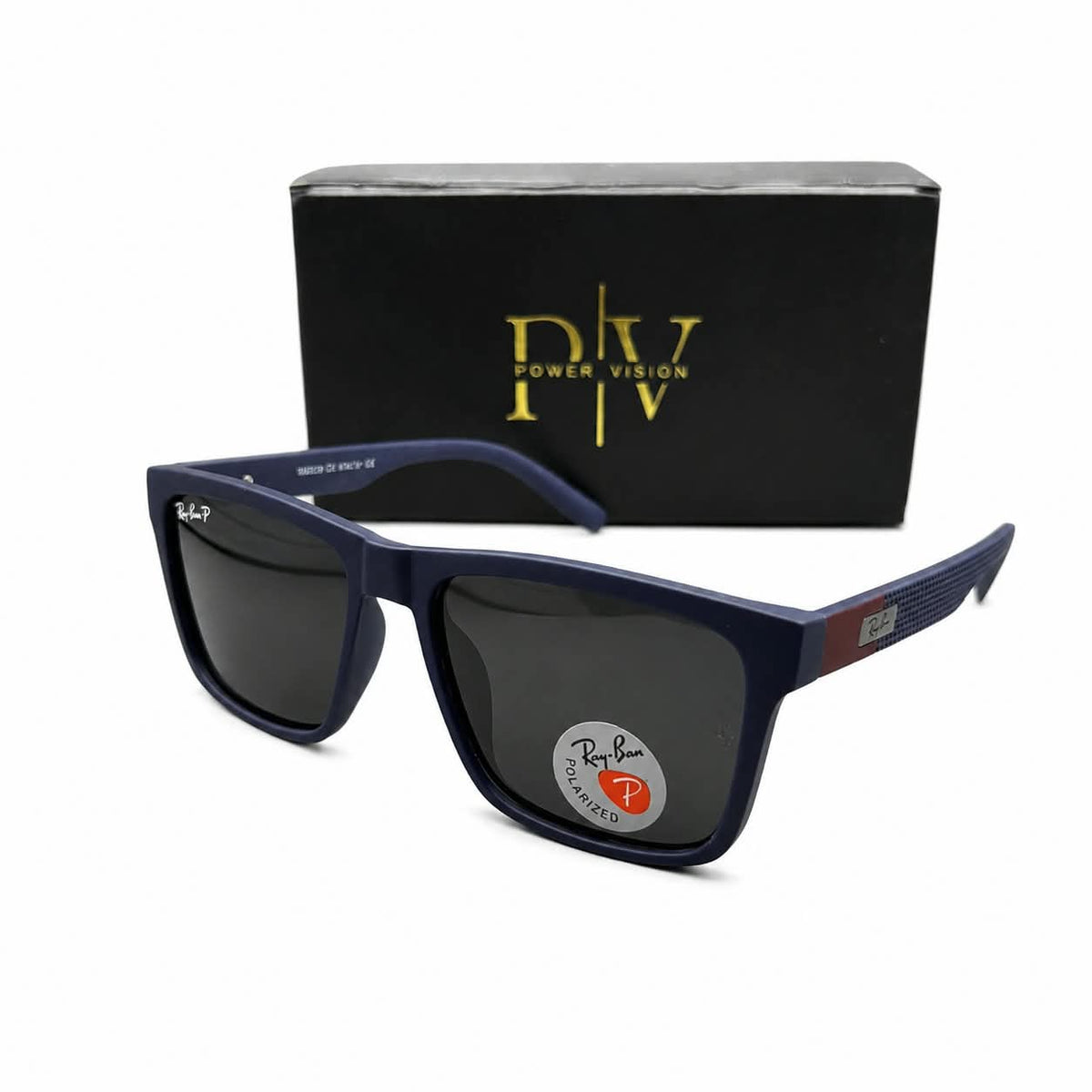 RB 5329 - COMFORT ZONE - MATTE BLUE - POLARISED - SQUARE - FIBER - MEN