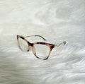TR 5055 - EYEWEAR - LADIES - CATEYE - PEACH TORTOISE - OVERSIZED