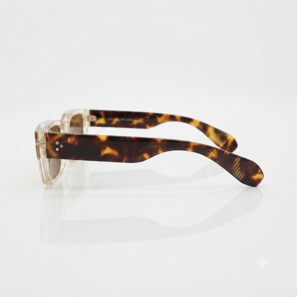 SUNGLASS - LADIES - BOLD - CHAMPAGNE - TORTOISE - BROWN - UV 400