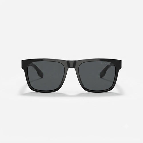 BR 7718 - SUNGLASS - SQUARE - BLACK - POLARISED - STRECHABLE - UNISEX