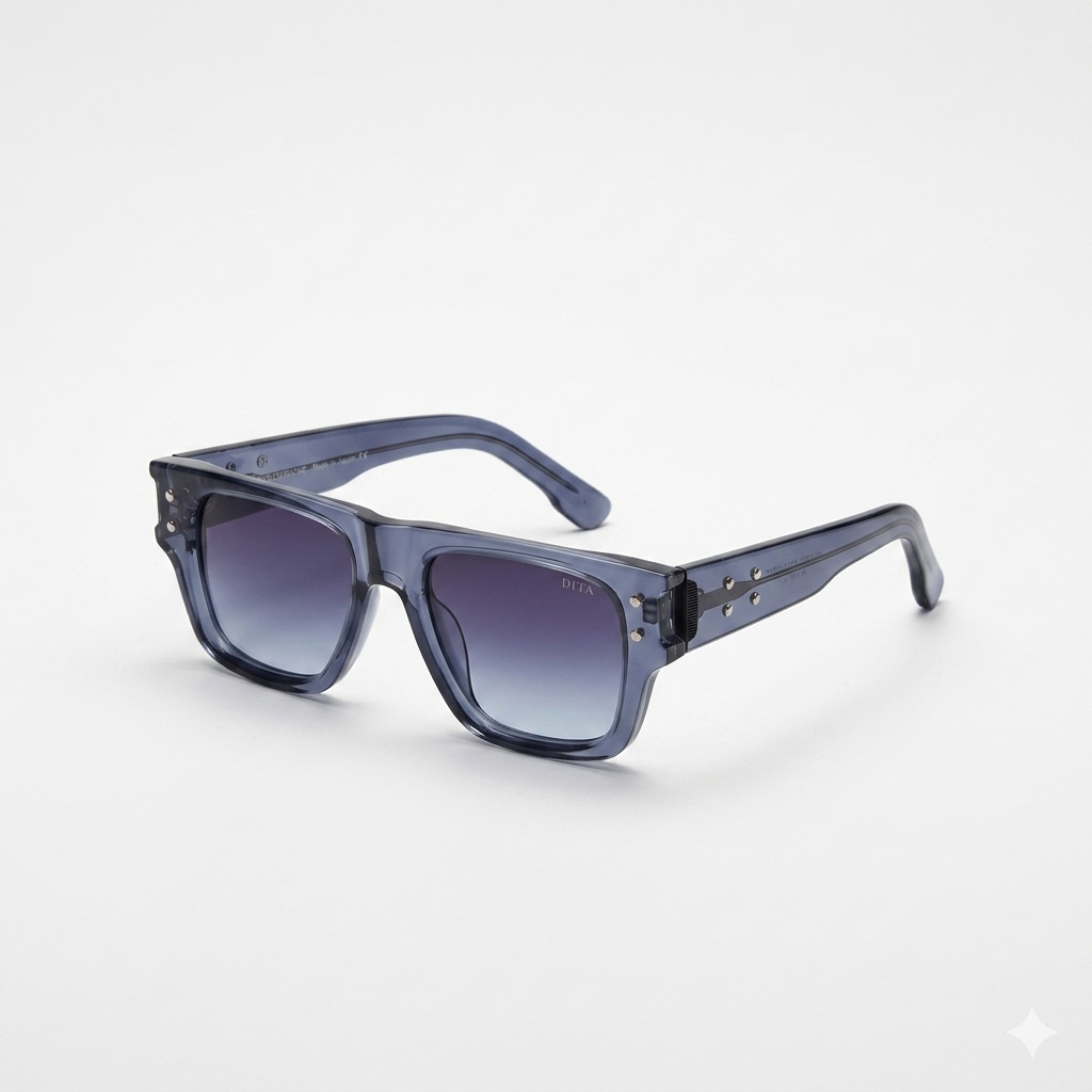 DT0125 - BOLD - WATER BLUE - UV 400 - GREY LENSES - PREMIUM