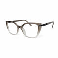 EYEWEAR 2003 - LADIES - CATEYE - GREY TRANSPARENT - SPRING HINGES - EVERYDAY