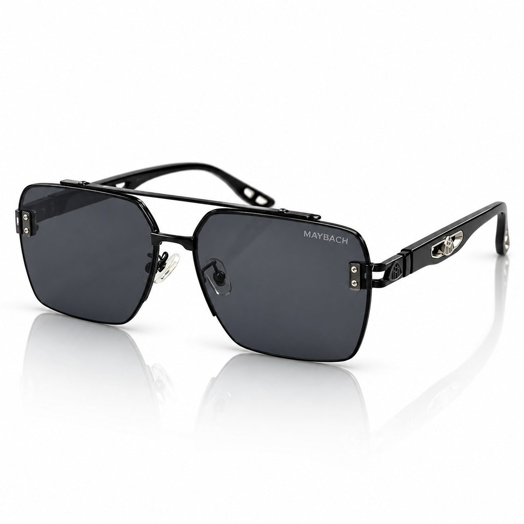 MAYBACH 104 - DOUBLE BRIDGE SQUARE - BLACK - CLEARANCE SALE