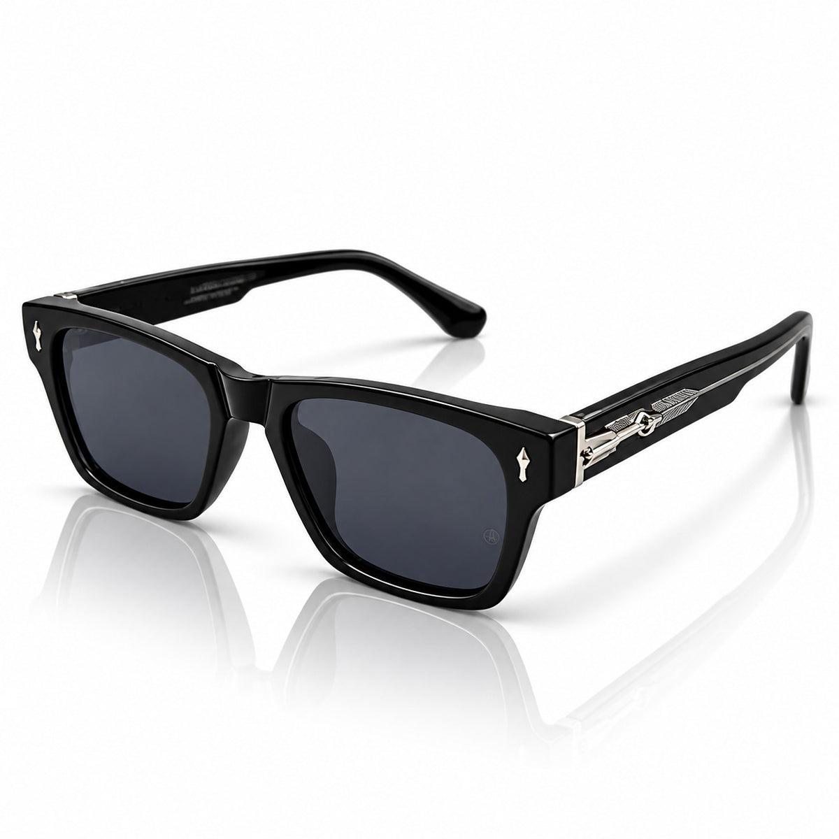 JMM - ACETATE - BOLD - BLACK - SQUARE - QUALITY
