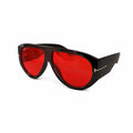 TF - OVERSIZE - SHEILD - AVIATAR - BOLD - BLACK - RED - PREMIUM - UNISEX