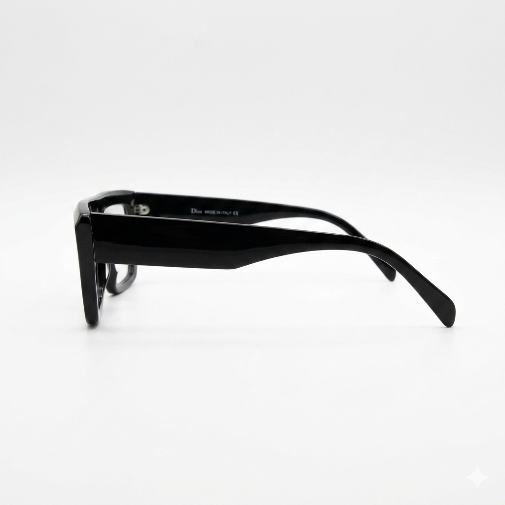 DIOR 2075 - BOLD - BLUE LIGHT BLOCKER - TRANSITION - BLUE COATING - BLACK - QUALITY