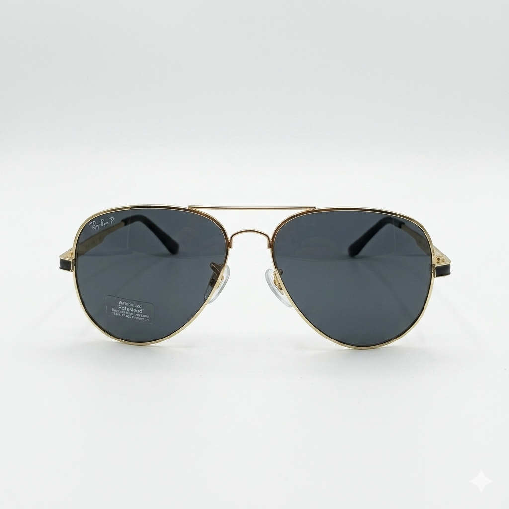 RB 4635 - AVIATAR - POLARISED - GOLDEN BLACK - UV 400
