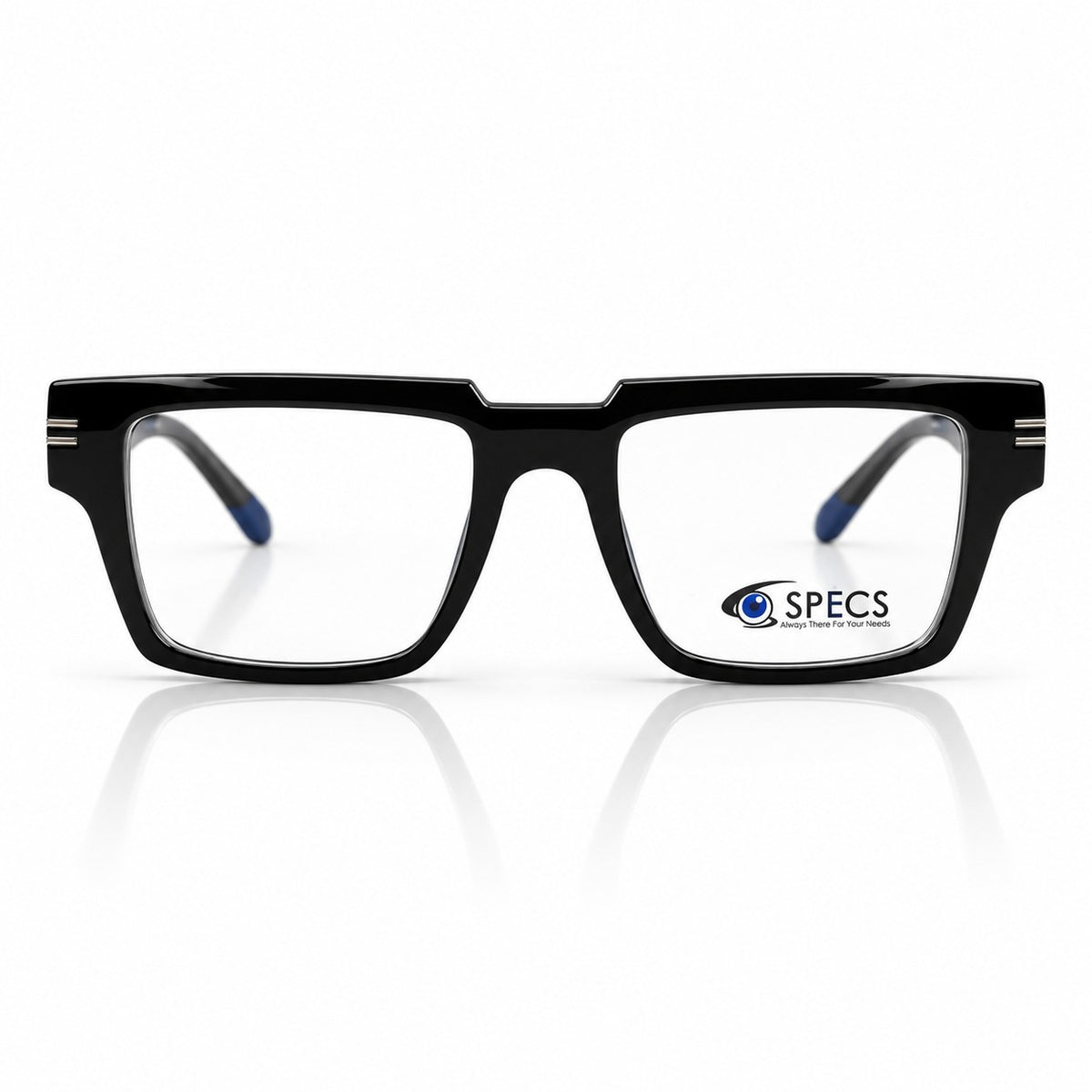 SPECS 81034 - CUT SQUARE - ACETATE - BLACK - GENTLEMEN