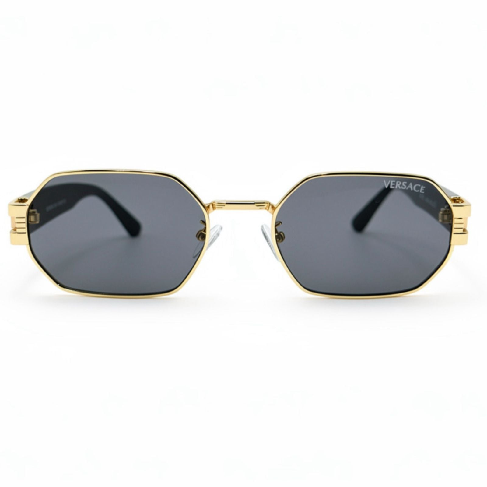 VE672 - SHADES - GOLDEN - BLACK - UV - RECTANGULAR CUT - PREMIUM