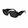 PRADA MILANO - BOLD - BLACK - GEOMETRIC RECTANGULAR - PREMIUM