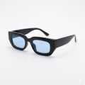 SUNGLASS 2525 - BOLD - BLACK - AQUA - UV - ACETATE - UNISEX