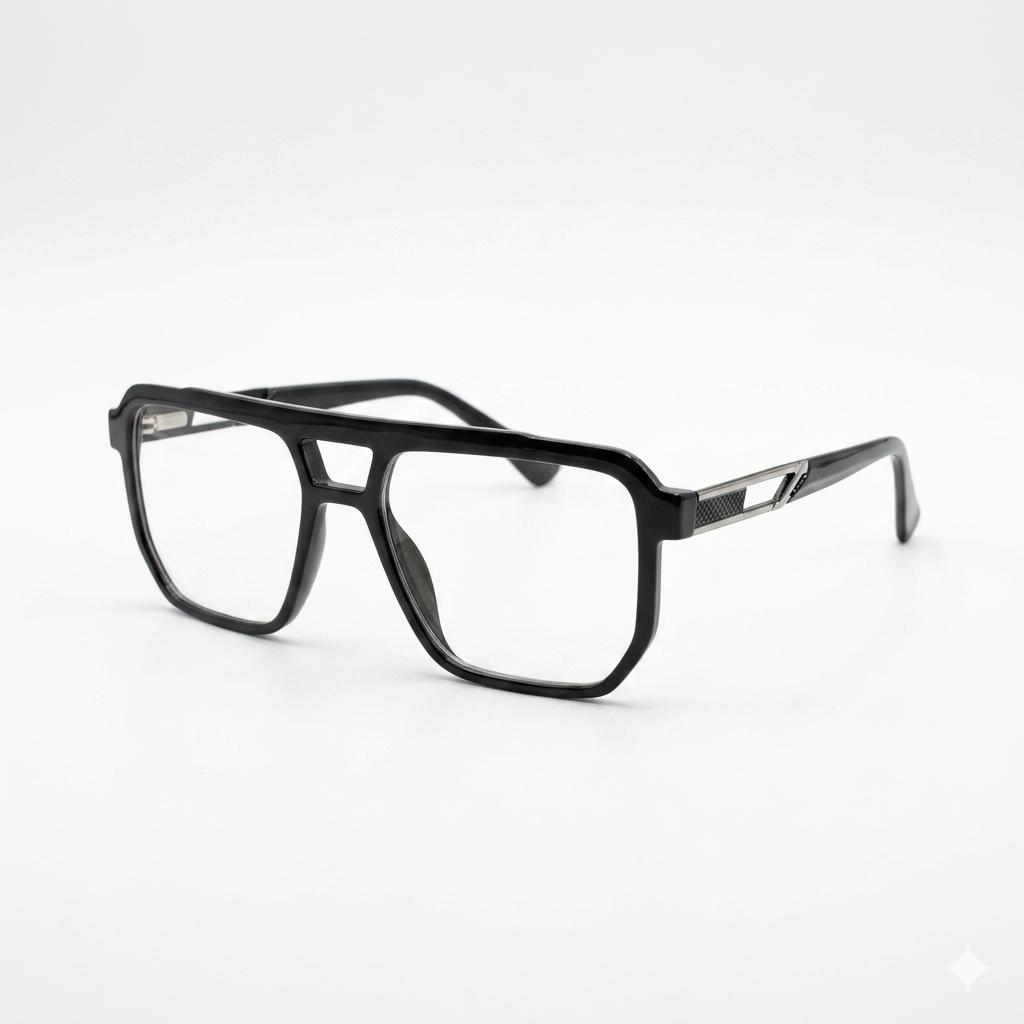 TR251136 - DOUBLE BRIDGE - BLUE LIGHT BLOCKER - BLUE COATING - TRANSITION - BLACK - STRECHABLE