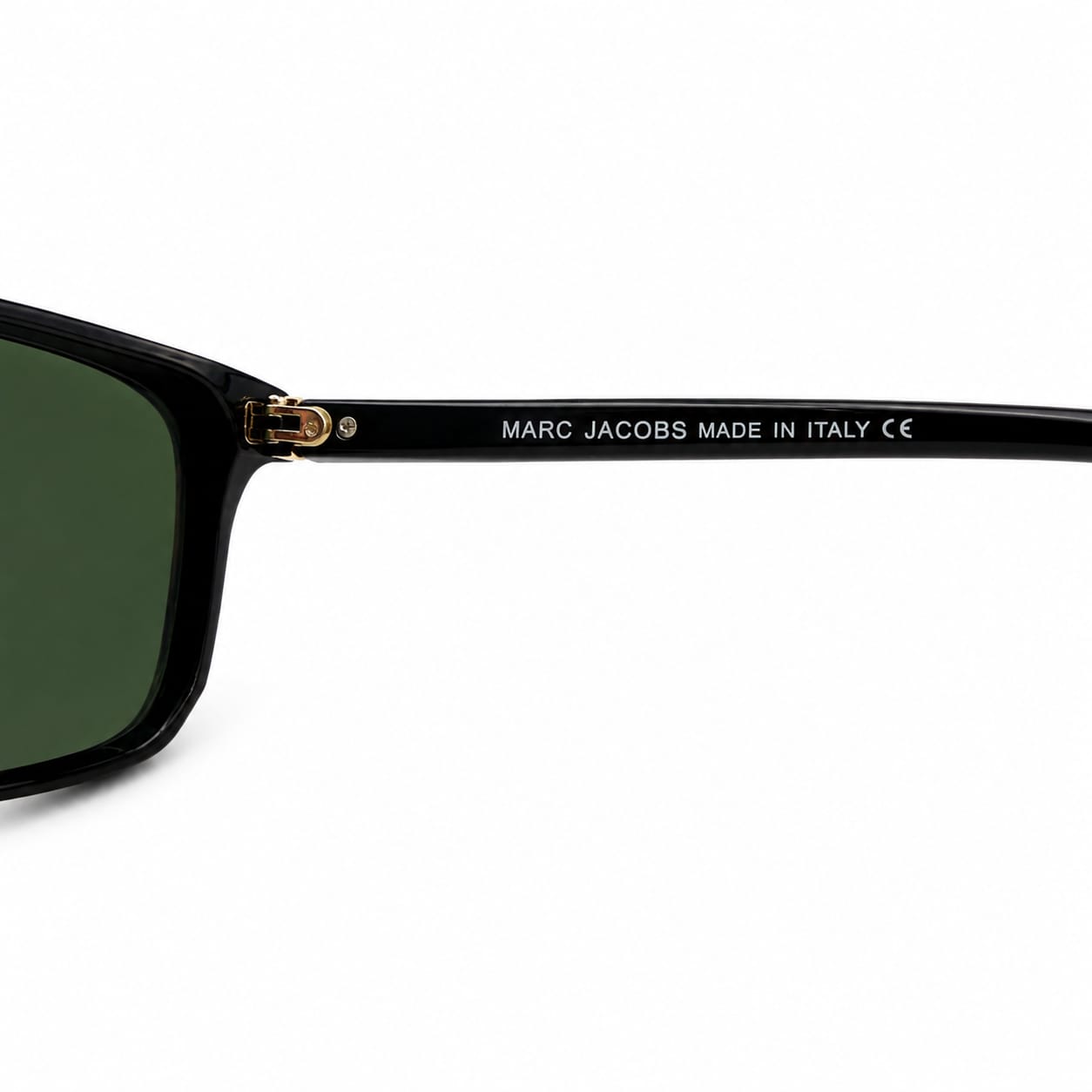 MJ 1124 - SHADES - SQUARE - BLACK - GREEN - SIDE DETAILING - PREMIUM