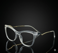 TR 5055 - EYEWEAR - LADIES - TRANSPARENT - CATEYE - DURABILITY - BIG SHAPE