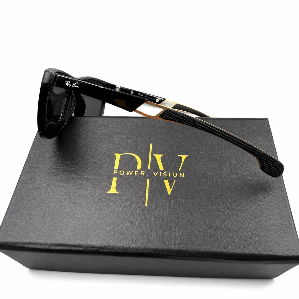 RB 600 - COMFORT ZONE - SQUARE - POLARISED - BLACK - TEXTURED GRIP - BRANDING SPRING SIDES - PREMIUM