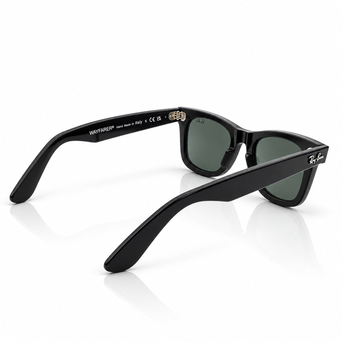 RB 2140 - CLASSIC WAYFARER - SQUARE - ACETATE - BLACK - HIGH QUALITY