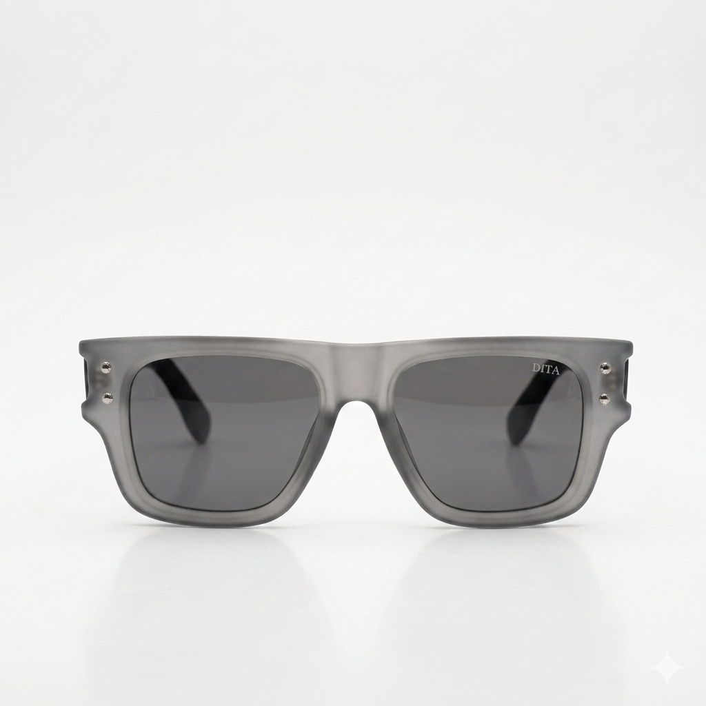 DT0125 - BOLD - MATTE GREY - MATTE BLACK - UV 400 - PREMIUM