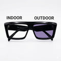 DIOR 2075 - BOLD - BLUE LIGHT BLOCKER - TRANSITION - BLUE COATING - BLACK - QUALITY