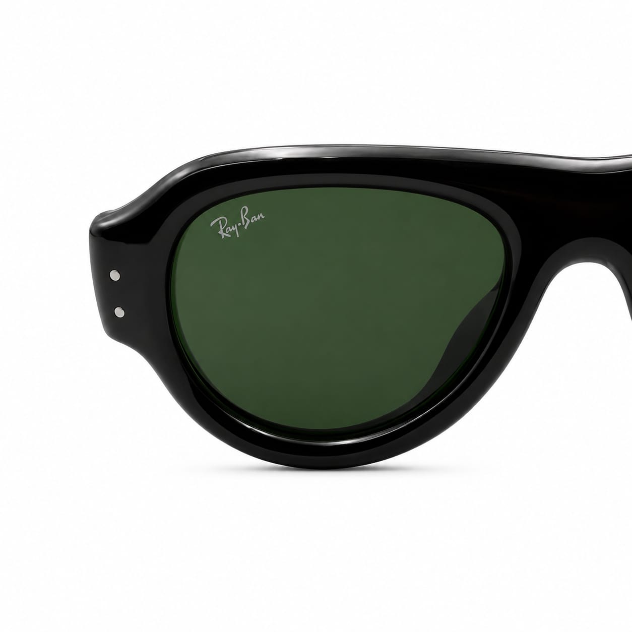 RB - AVIATAR - PUFFER - BOLD - BLACK - GREEN PREMIUM - TRENDY - QUALITY