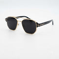 TF 9815 - DOUBLE BEAM - GOLDEN BLACK - BRAND TEMPLES - GEOMETRIC SQUARE - PREMIUM QUALITY
