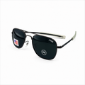 AMERICAN AIR FORCE -  GUN METALLIC- BLACK - DIAMOND HART - GLASS - GENTLEMEN