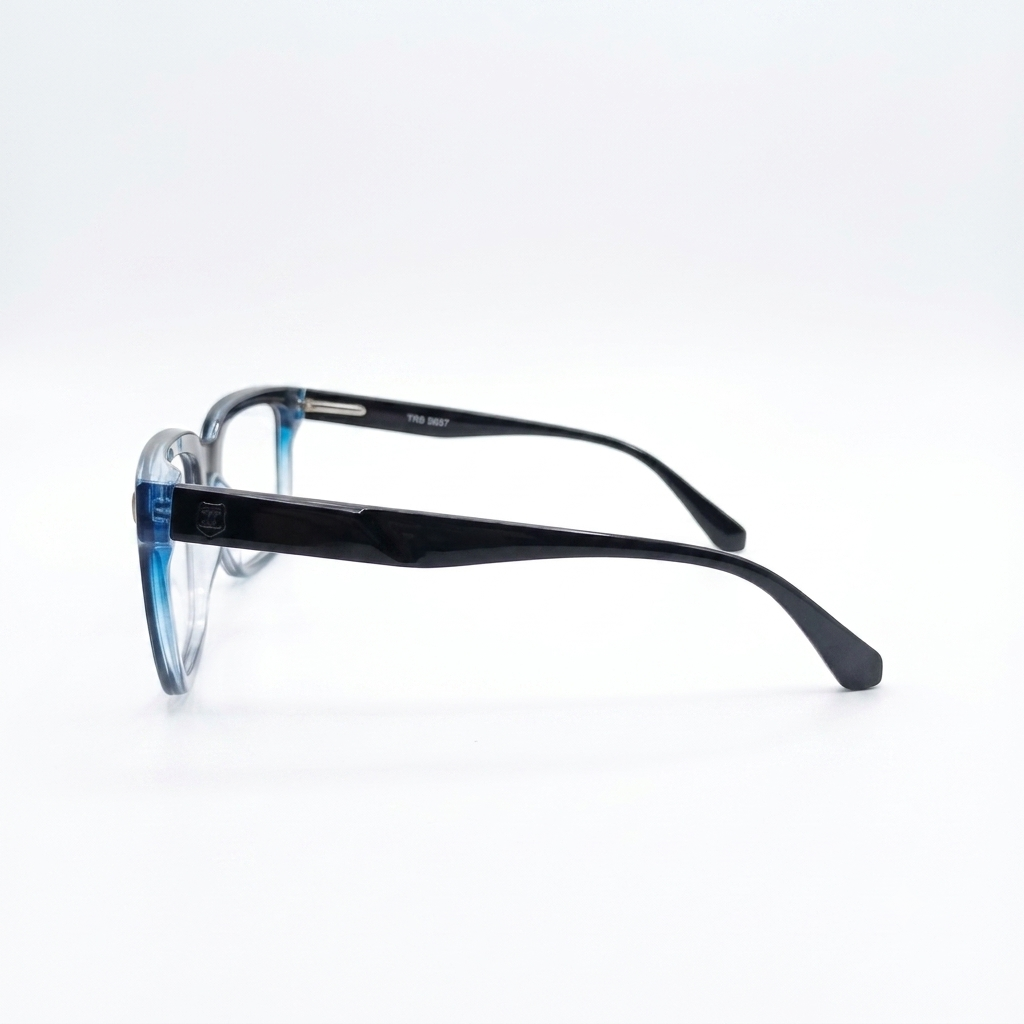 TR 25712 - EYEWEAR - SQUARE - BLUE - GREY - SPRING SIDES - DAILYWEAR