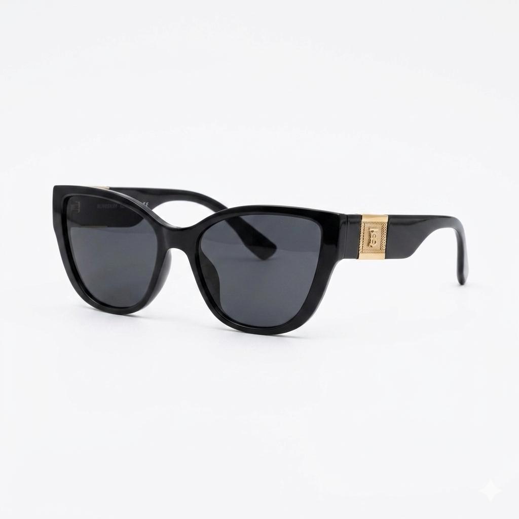 BR 32014 - SHADES - LADIES CATEYE - DESIGNER - BLACK