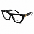 FN 23210 - FLAT TOP CATEYE - BOLD - BLACK - WOMEN - DESIGNER