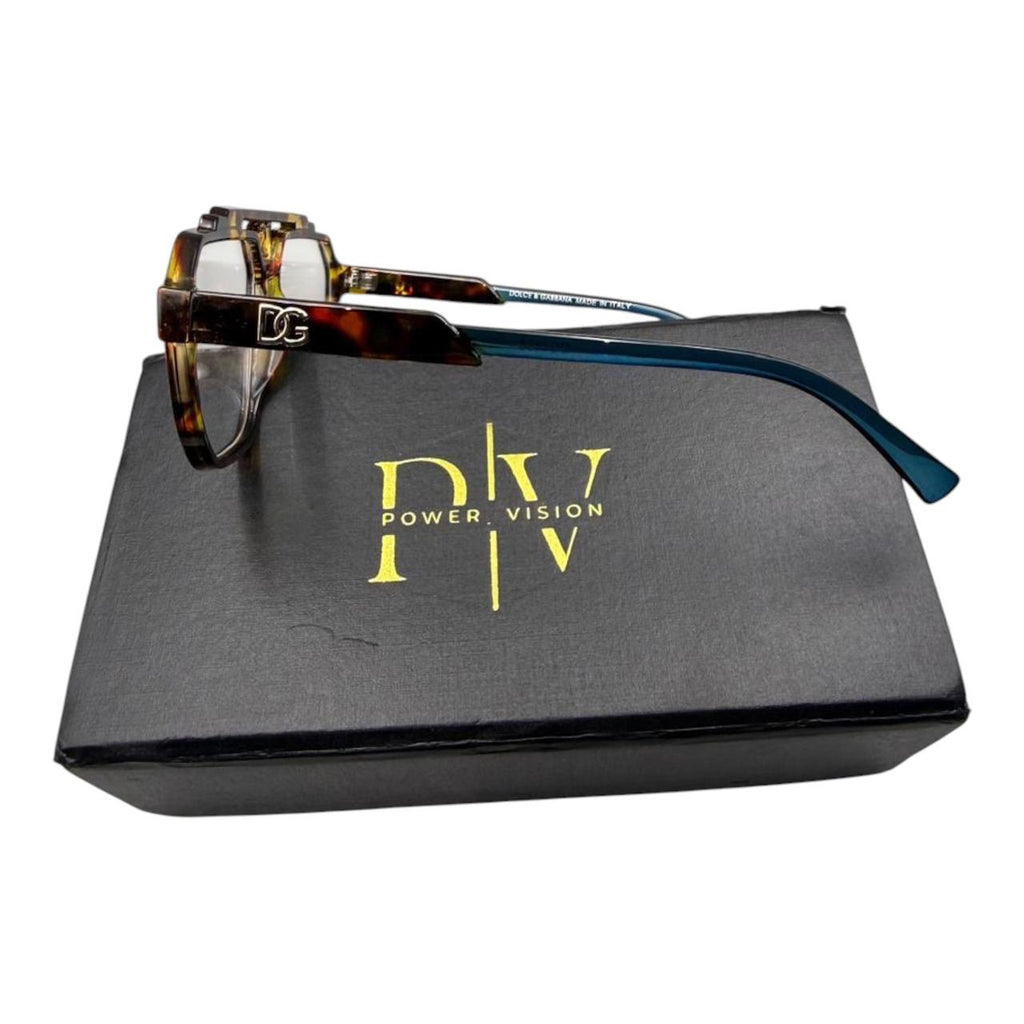 D&G 4498 - GEOMETRIC NAVIGATOR - TORTOISE - CENTRE CRAFTED LOGO - EYEWEAR - MEN