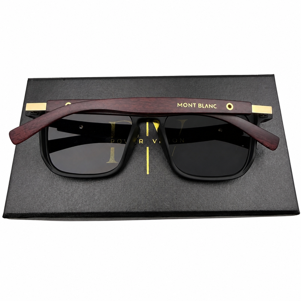MB 200 - PREMIUM - CUT SQUARE - MATTE BLACK - WALNUT BROWN - QUALITY