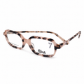 DESIGNER 24509 - LADIES - TRENDY - 💯 ACETATE - BLUSH PINK TORTOISESHELL - EYEWEAR